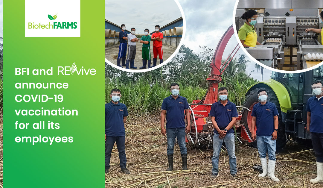 Biotech Farms and Revive Croptech announce free COVID-19 vaccination for all its employees